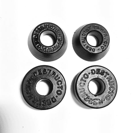 D1 or D2 Medium Bushings - Black